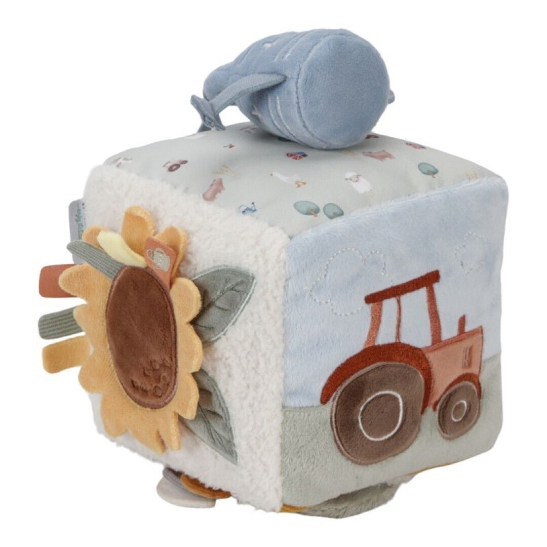 Cubo peluche actividades Granja Little Duch - Nanetes